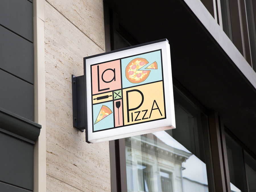 Logo la pizza